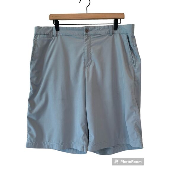 Nike Golf Tour Performance Men's Golf Shorts Size 36 Blue DRI-FIT Stretch Logo - Picture 1 of 3